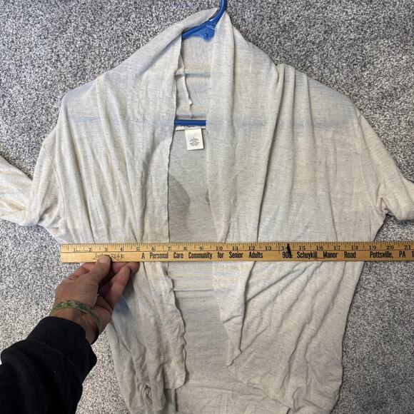 Y2K Lightweight Cardigan L Angel Wings Ethereal Fairycore Boho Chic Romantic - Picture 3 of 11